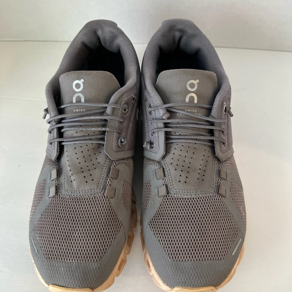 On Running women’s Charcoal and Beige Athletic Shoes